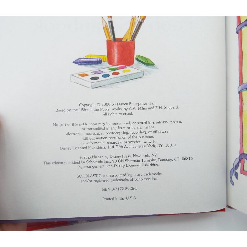Disney's My Very First Winnie the Pooh Scholastic Hardcover Books Set of 5 - Picture 9 of 9